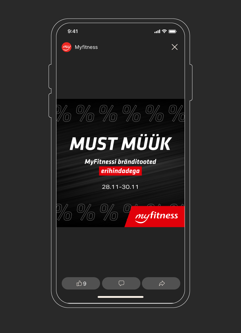 myfitness black friday campaign approved design preview