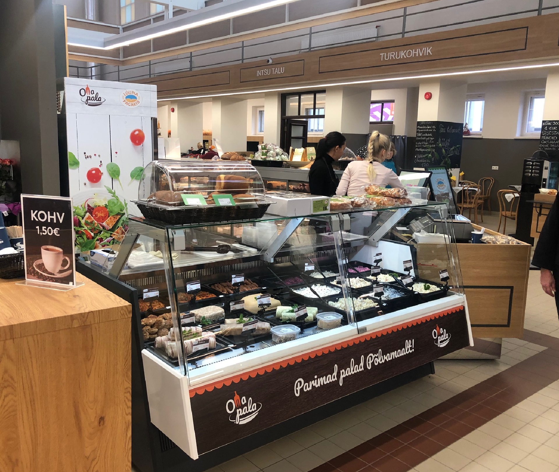 omapala oma pala tartu turuhoone müügipunkt